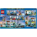 LEGO City - Hoofdkwartier van hulpdienstvoertuigen Constructiespeelgoed 60371