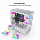 Montech GF120 ARGB PWM 3 in 1 Pack case fans Wit, 3 stuks, 120 x 120 x 25 mm