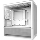 NZXT NZXT H3 Flow (2025) All White midi tower behuizing Wit (mat) | 1x USB-A | 1x USB-C | Window