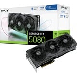 PNY GeForce RTX 5080 OC grafische kaart DLSS 4, 3x DisplayPort, 1x HDMI 2.1