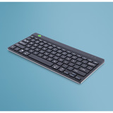 R-Go Tools Compact Break, toetsenbord Zwart, US lay-out, Scissor switches, Bluetooth 5.0