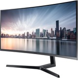 SAMSUNG LC34H890WGRXEN 34" Curved UltraWide Gaming Monitor Zilver, HDMI, DisplayPort, 2x USB-A 2.0, 2x USB-A 3.2 (5 Gbit/s), USB-C