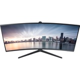 SAMSUNG LC34H890WGRXEN 34" Curved UltraWide Gaming Monitor Zilver, HDMI, DisplayPort, 2x USB-A 2.0, 2x USB-A 3.2 (5 Gbit/s), USB-C