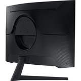 SAMSUNG Odyssey G5 C27G55TQBU 27" Curved Gaming Monitor Zwart, 1x HMDI, 1x DisplayPort, 144 Hz