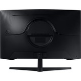 SAMSUNG Odyssey G5 C27G55TQBU 27" Curved Gaming Monitor Zwart, 1x HMDI, 1x DisplayPort, 144 Hz