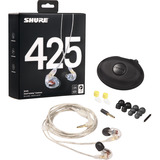SHURE SE425 Pro Professional Sound Isolating Earphones in-ear oortjes Transparant
