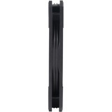 SilverStone Air Slimmer 120 ARGB case fan Zwart/transparant, 4-pins PWM fan-connector
