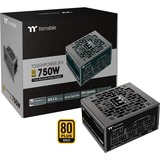 Thermaltake Toughpower SFX 750W voeding Zwart, 2x PCIe, Kabelmanagement
