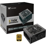 Thermaltake Toughpower SFX 750W voeding  Zwart, 2x PCIe, Kabelmanagement