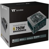 Thermaltake Toughpower SFX 750W voeding  Zwart, 2x PCIe, Kabelmanagement