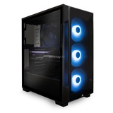 Thunderstorm by Alternate AMD Special Edition 5600X RX 6700XT gaming pc Zwart, 1 TB SSD, 16 GB, RX 6700 XT, LAN, Windows 10