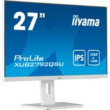 iiyama ProLite XUB2792QSU-W5 27" monitor Wit, DVI, HDMI, DisplayPort, USB, Audio