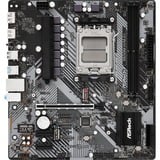 ASRock B650M-H/M.2+ socket AM5 moederbord Grijs/zwart, RAID, Gb-LAN, Sound, µATX