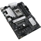 ASUS PRIME B650-PLUS socket AM5 moederbord Zwart/zilver, RAID, 2.5 Gb-LAN, Sound, ATX