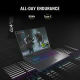 ASUS ROG Strix G18 G814PM-S8009W 18"  gaming laptop Grijs | R9 7940HX | RTX 5060 | 16 GB | 1 TB SSD