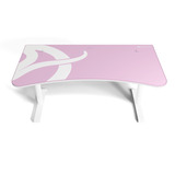 Arozzi Arena Gaming Desk - White Pink Wit/roze