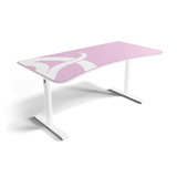 Arozzi Arena Gaming Desk - White Pink Wit/roze