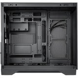 Chieftec Visio AIR midi tower behuizing Zwart | 2x USB-A | 1x USB-C | Tempered Glass