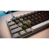Corsair CLIPPER PRO MINI 60 RGB mechanisch gaming toetsenbord Zwart, US lay-out (QWERTY), Corsair MGX Hyperdrive, 60%