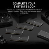 Corsair Dominator Titanium DDR5 Lighting Enhancement Kit ledverlichting Zwart