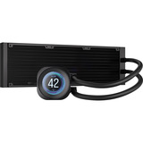 Corsair NAUTILUS 360 RS LCD CPU-vloeistofkoeler waterkoeling Zwart