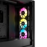 Corsair iCUE 5000D RGB AIRFLOW midi tower behuizing Zwart | 2x USB-A | 1x USB-C | RGB | Tempered Glass