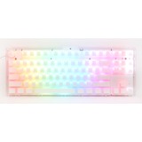 Ducky One 3 TKL Aura White RGB mechanisch toetsenbord Wit, US lay-out (QWERTY), Cherry MX Red, 80% (TKL)	, ABS Double Shot, hot swap