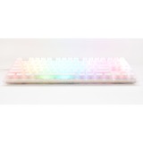 Ducky One 3 TKL Aura White, toetsenbord Wit, US lay-out, Cherry MX Red, ABS Double Shot, hot swap