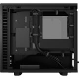 Fractal Design Define 7 Nano Black TG Light Tint midi tower behuizing Zwart | 4x USB-A | 1x USB-C | Window
