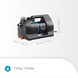 GARDENA Hydrofoorpomp 4600 Silent Grijs, 600 Watt