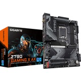 GIGABYTE Z790 GAMING X AX socket 1700 moederbord Zwart/grijs, RAID, 2.5Gb-LAN, WLAN, BT, Sound, ATX