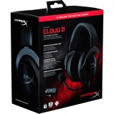 HyperX Cloud II Gun metal gaming headset Gunmetal/zwart, Pc, PlayStation 4, Xbox One
