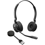 Jabra Engage 55 MS headset Zwart, Basisstation, USB-A