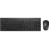 Kensington KM270 EQ Rechargeable Desktop Set – Wireless desktopset Zwart, US lay-out (QWERTY), Membraan, 100%, Bluetooth, 2.4 GHz
