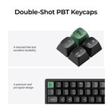 Keychron K2 Ultra 8K Wireless Custom Mechanical Keyboard Zwart, US lay-out (QWERTY), Keychron Apex Banana, 75%, RGB leds, OSA Double-shot PBT, USB-C | 2.4 GHz | Bluetooth 5.2