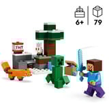 LEGO Minecraft Steve's Taiga Adventure Constructiespeelgoed 