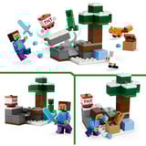 LEGO Minecraft Steve's Taiga Adventure Constructiespeelgoed 