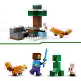 LEGO Minecraft Steve's Taiga Adventure Constructiespeelgoed 