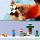 LEGO Minecraft Steve's Taiga Adventure Constructiespeelgoed 