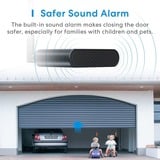 MEROSS MSG200 Smart Garage Door Opener bedieningspaneel Zwart, Wi-Fi