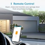 MEROSS MSG200 Smart Garage Door Opener bedieningspaneel Zwart, Wi-Fi