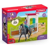 Schleich Horse Club - Paardenbox met Lisa en Storm speelfiguur 42709
