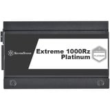 SilverStone Extreme 1000Rz Platinum, 1000 Watt voeding  Zwart, 1x 12-Pin High Power GPU, 4x PCIe, Kabel-Management