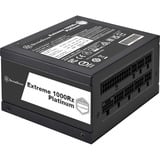 SilverStone Extreme 1000Rz Platinum modulaire 1000 watt voeding  Zwart, 1x 12V-2x6, 4x PCIe