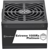 SilverStone Extreme 1000Rz Platinum modulaire 1000 watt voeding  Zwart, 1x 12V-2x6, 4x PCIe