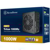 SilverStone Triton 1000Rz, 1000 Watt voeding  Zwart, 1x 12-Pin High Power GPU, 4x PCIe, Kabel-Management
