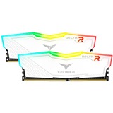 Team Group 16 GB DDR4-3200 Kit werkgeheugen Wit, TF4D416G3200HC16FDC01, Delta RGB, XMP 2.0