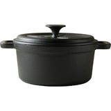 The Windmill BBQ pan M bak-/braadpan Zwart, Ø 22 cm | 2.8 liter