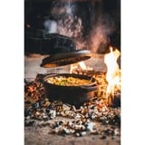 The Windmill BBQ pan M bak-/braadpan Zwart, Ø 22 cm | 2.8 liter