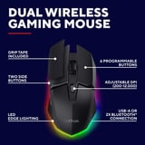 Trust GXT 122 Felox+ Verlichte gamingmuis Zwart, 200-12000 Dpi, 2.4 GHz, 2x Bluetooth